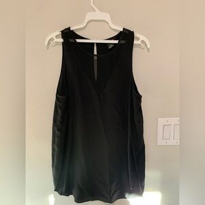 Club Monaco Women's Black Sleeveless Shell Top Sz Small